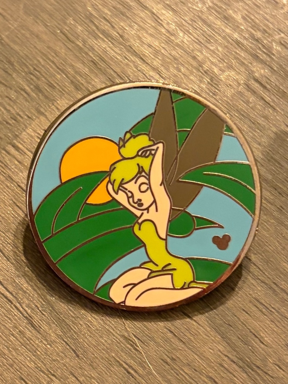 Tinker Bell Times of the Day Pin (Sunset)